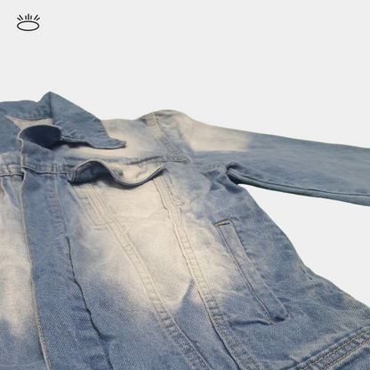 Faded Indigo Denim Jacket