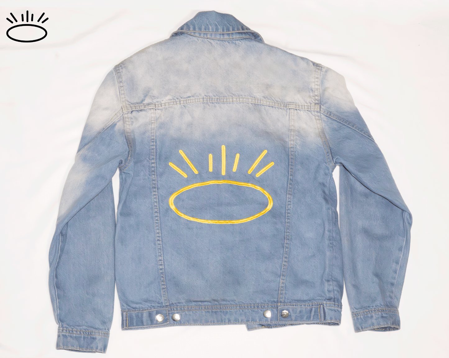 Faded Indigo Denim Jacket